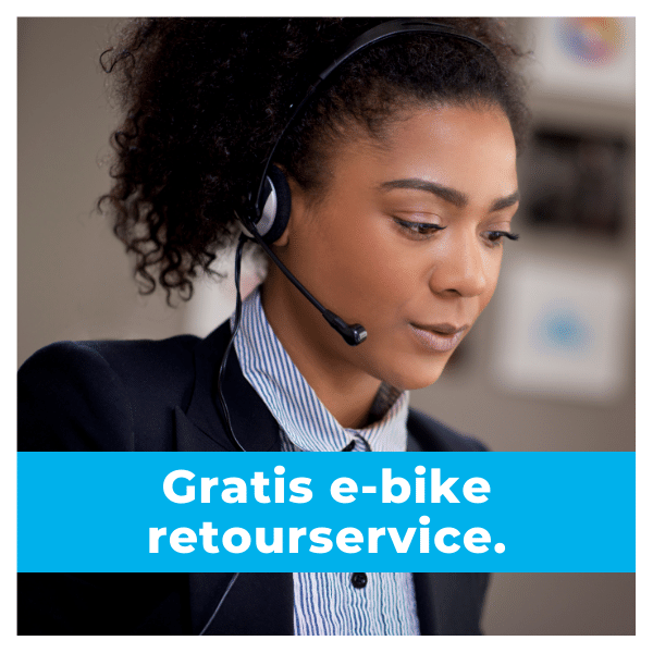 Gratis e-bike retourservice bij Fietsuniek.nl