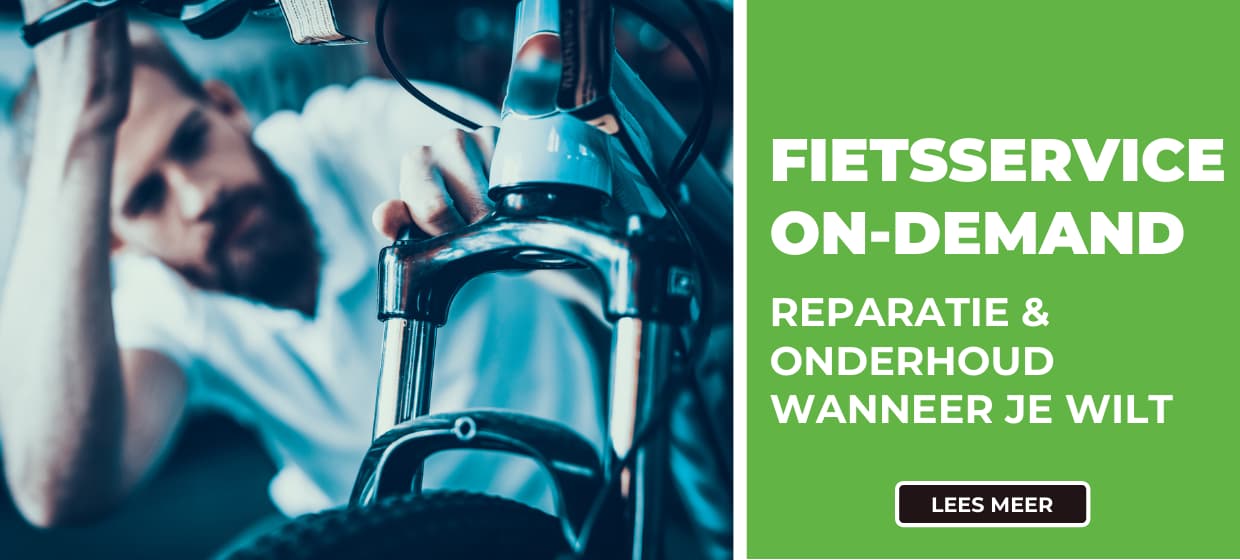 Met fietsservice on-demand heb je de mogelijkheid om op ieder gewenst moment gebruik te maken van de beste fietsservice bij je thuis of op je werk.