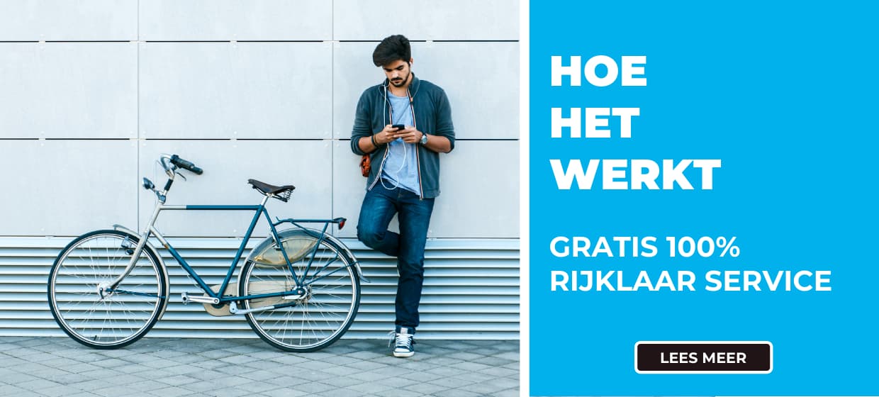 Bestel je fiets gemakkelijk online bij Fietsuniek.nl. Gratis 100% rijklaarservice. Gratis Thuisbezorgd. Lees hier hoe het werkt.