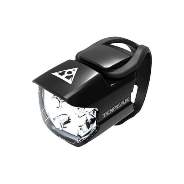 Topeak koplamp Whitelite Race batterij zwart