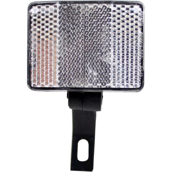 Alpina reflector voor met bracket wit