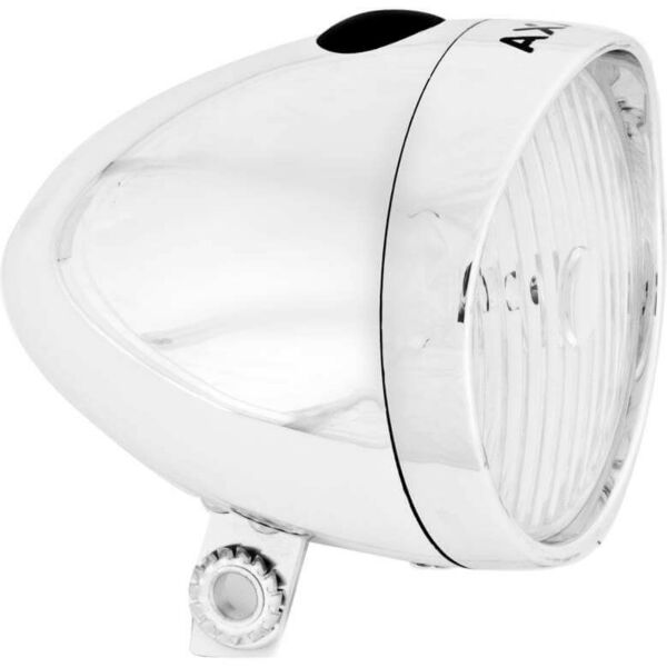 Axa koplamp Classic tour batterij 4 lux zilver