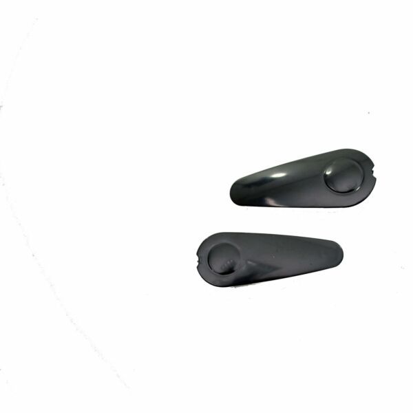 Cortina crankdop druppelvorm zwart