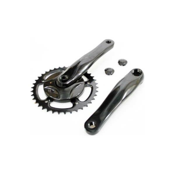 Merkloos crankst 38t 170 m disc alu zw