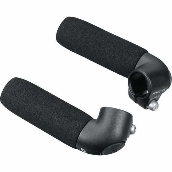 Ergotec bar ends Touring AL6061 zw zand