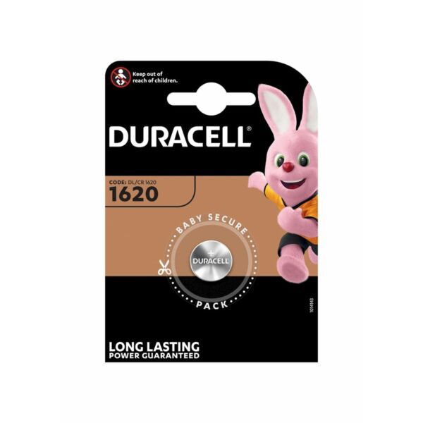 Duracell batt CR1620 3V krt (1)