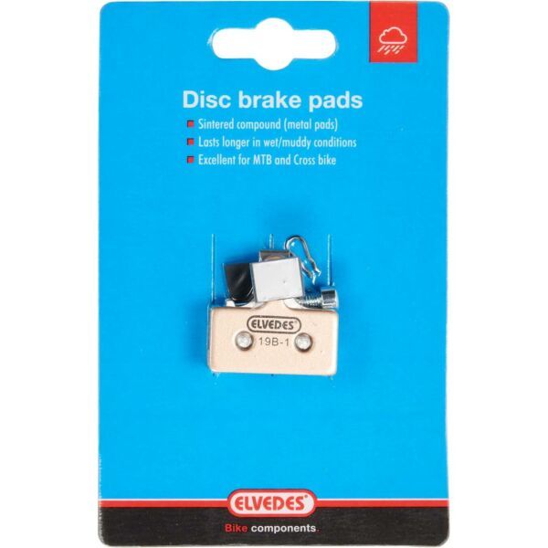 Elvedes schijfremblok Shim BRM666/785 sintered