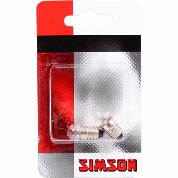 Simson lampje achterlicht 6 volt / 0,6 watt (2)