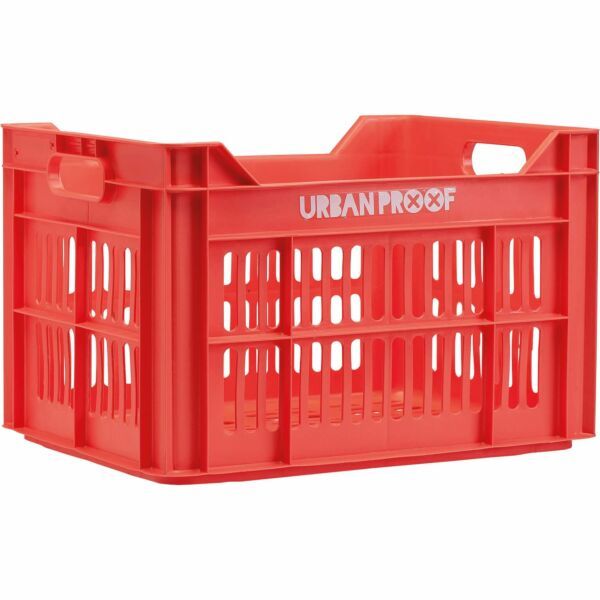 Urban Proof fietskrat 30 liter Lobster rood