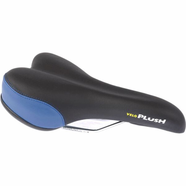 Velo zadel Plush Sport VL-3011 uni blauw/zwart